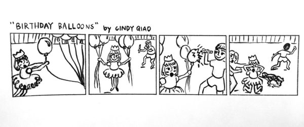 Birthday Party Comic, Cindy Qiao