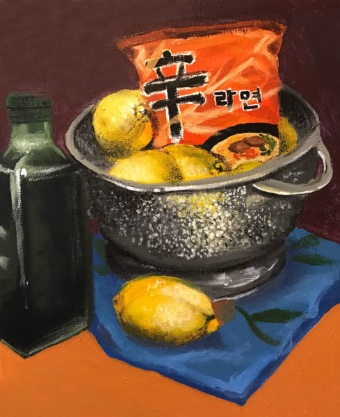 Acrylic Still Life Painting, Ruth Lee