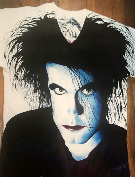 Fan art T-shirt, Robert Smith from The Cure