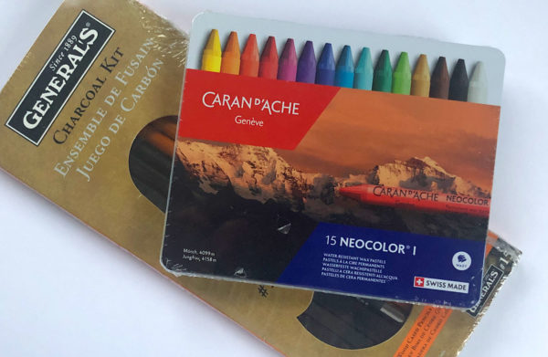 Caran d'Ache Crayons, General Charcoal Pack