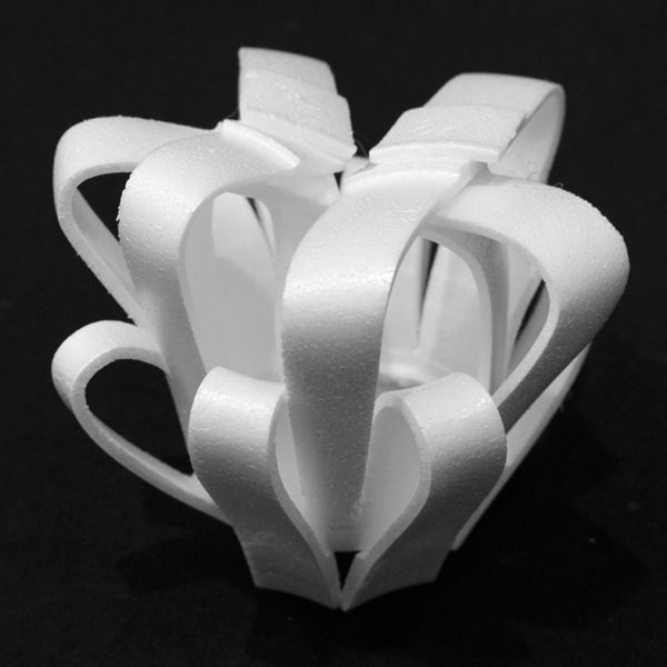 Styrofoam Cup Sculpture