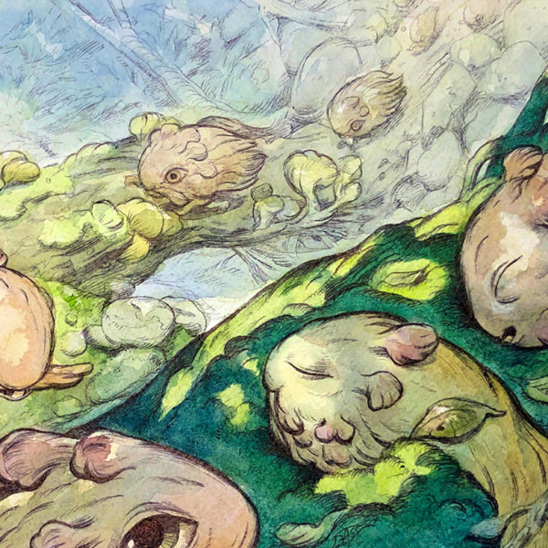 Imaginary Environment Drawing, Julie Benbassat