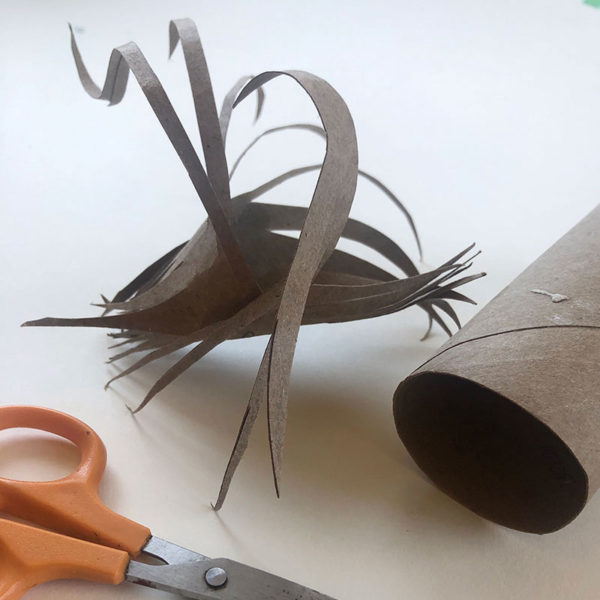 Toilet Paper Tube Sculpture