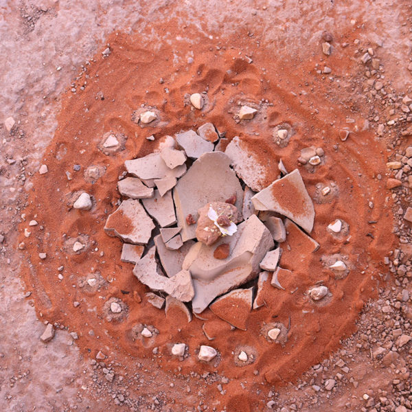 Outdoor Sand and Rock Sculpture