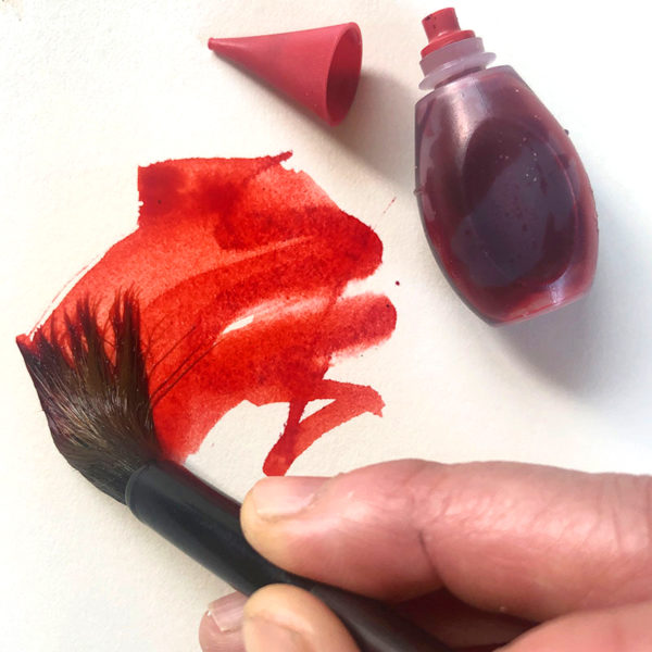 Painting with Food Coloring