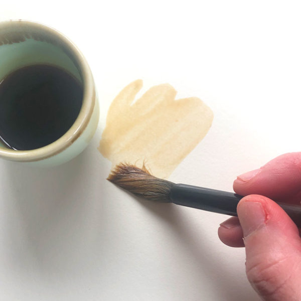 Painting with Soy Sauce