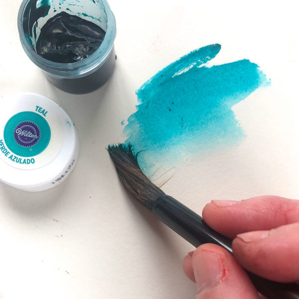 Painting with Icing Coloring