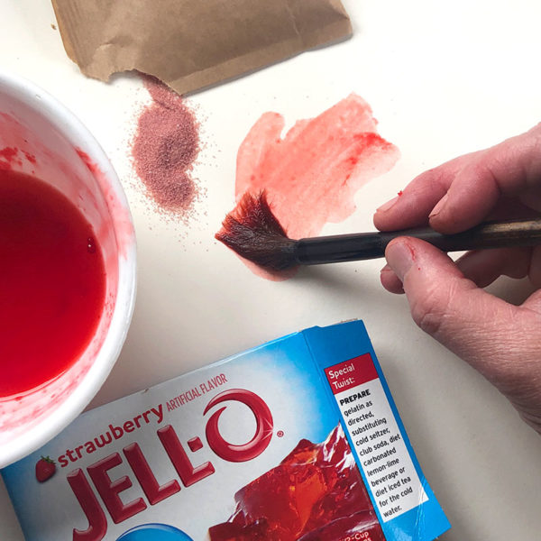 Painting with Jello