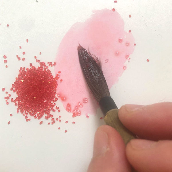Home Art Supplies: Painting with Sprinkles