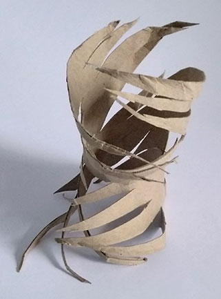 Toilet Paper Sculpture, Neil Espinosa