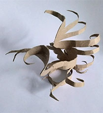 Toilet Paper Sculpture, Neil Espinosa