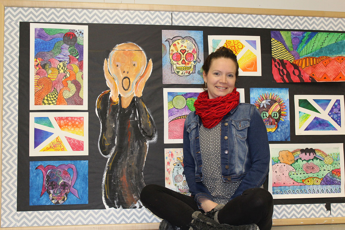 Art Teacher Shelly Leroux