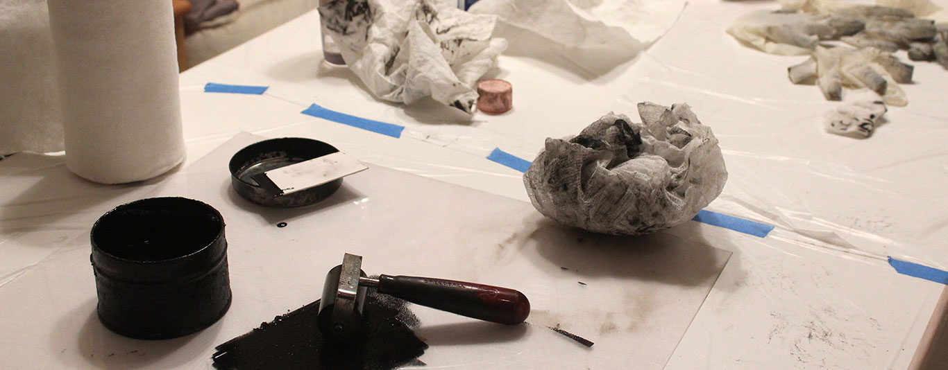 Intaglio Printmaking: Mezzotints
