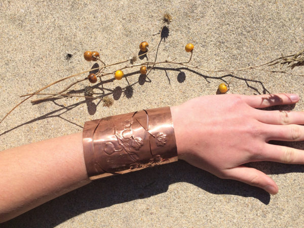 Copper Cuff, Elsa Hillis