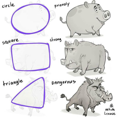 Character Design TRACK: Lesson 1, Shape Language · Art Prof
