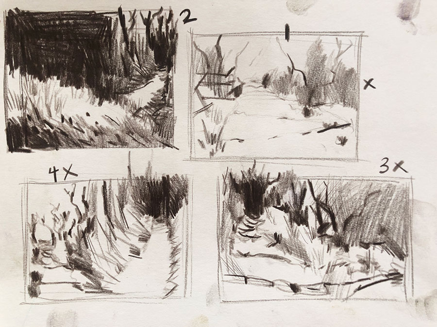 India Ink Landscape Art Lesson - THAT ART TEACHER