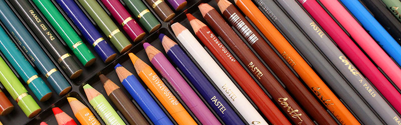 Drawing Supplies: Pastel Pencils