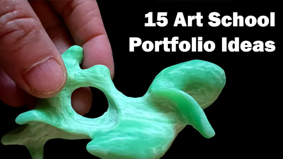 15 art school portfolio prompts ideas