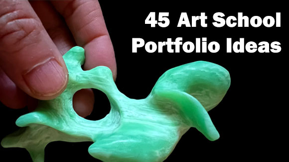 45 art school portfolio ideas