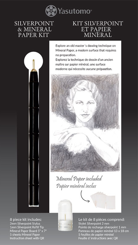 Yasutomo silverpoint
