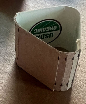 3D Chipboard design sculpture