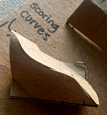 3D Chipboard design sculpture