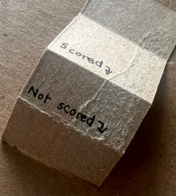 3D Chipboard design sculpture