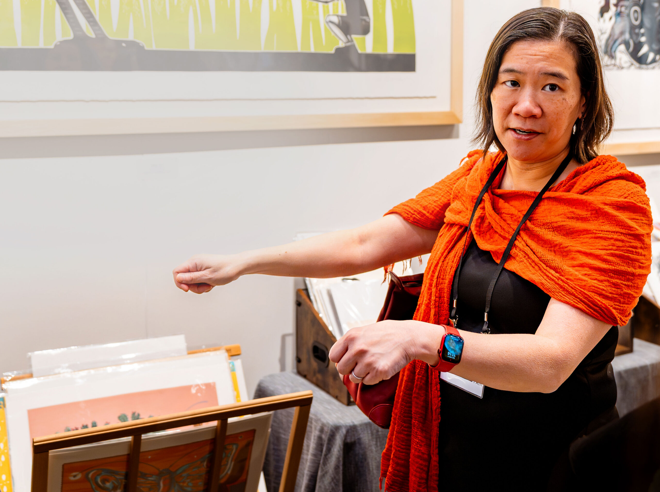 Clara Brooklyn Print Fair art club