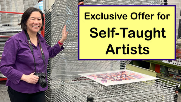 discounts for self taught artists